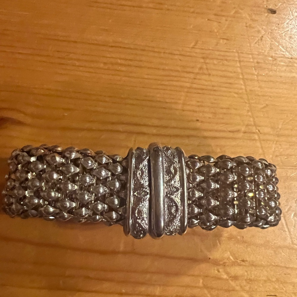Source Unknown Silver Bracelet - image 8